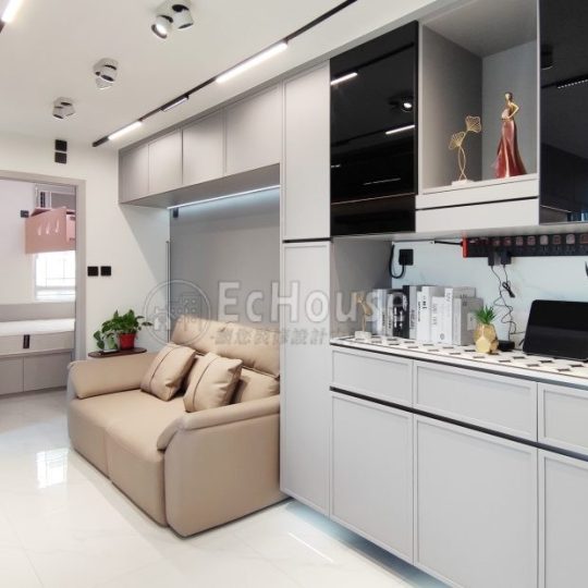 荃灣公屋 全屋傢俬及裝修套餐（含訂造傢俬、地磚、木門、燈具及泥水木工物料）｜公屋裝修