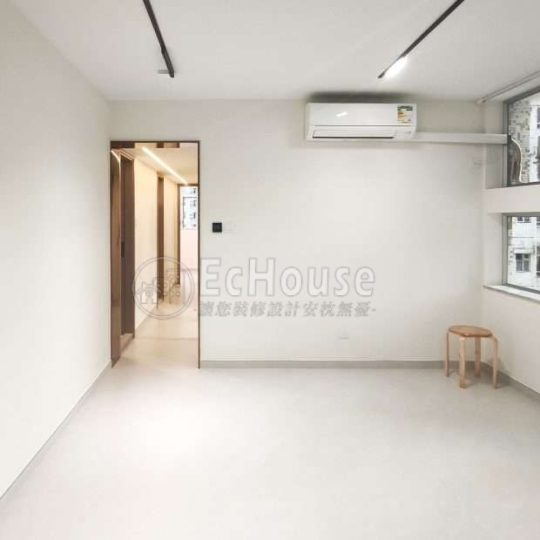 新蒲崗采頤花園 全屋傢俬及裝修套餐（含訂造傢俬、地磚、木門、燈具及泥水木工物料）｜居屋裝修