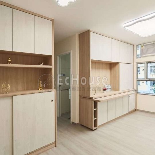 坑口頌明苑 全屋傢俬及裝修套餐（含訂造傢俬、地磚、木門、燈具及泥水木工物料）｜居屋裝修