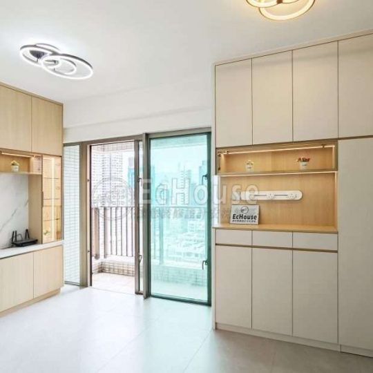 大角咀君匯港 全屋傢俬及裝修套餐(含訂造傢俬、地磚、木門、燈具及泥水木工物料)|私樓裝修