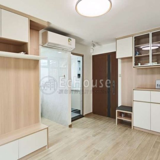 沙田博康邨 全屋傢俬及裝修套餐（含訂造傢俬、地磚、木門、燈具及泥水木工物料）｜公屋裝修